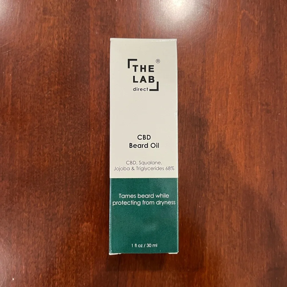 The Lab Direct CBD Beard Oil Brand New In Box Full Size 💯 Authentic!
